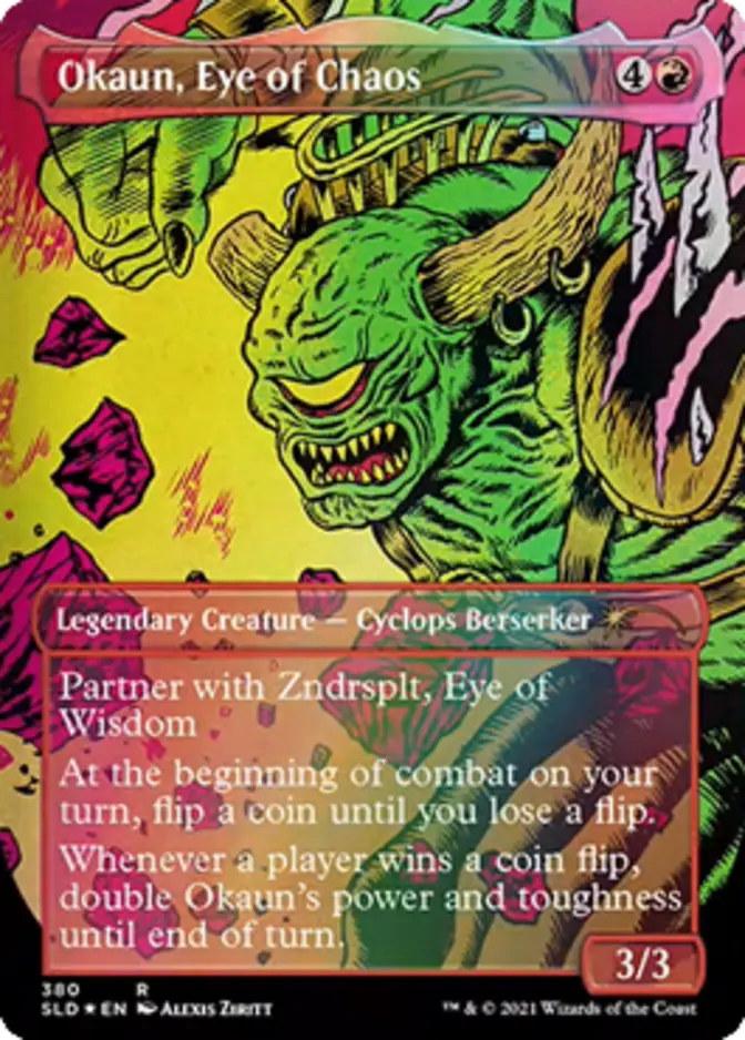 Okaun, Eye of Chaos <foil> [SLD] (F)
