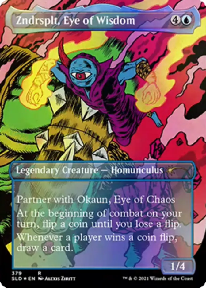 Zndrsplt, Eye of Wisdom <foil> [SLD] (F)