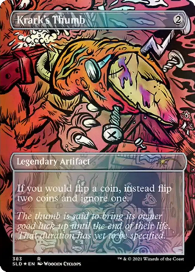 Krark's Thumb <foil> [SLD] (F)