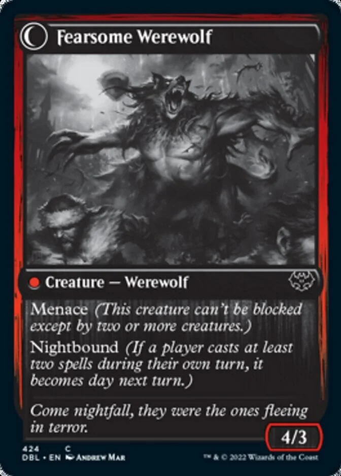Fearsome Werewolf [DBL]