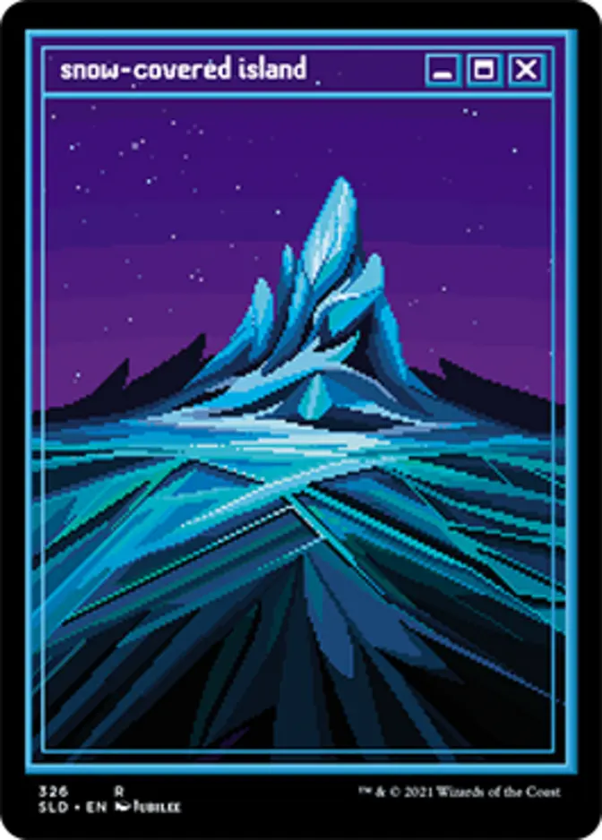 Snow-Covered Island <Pixel Art> [SLD]