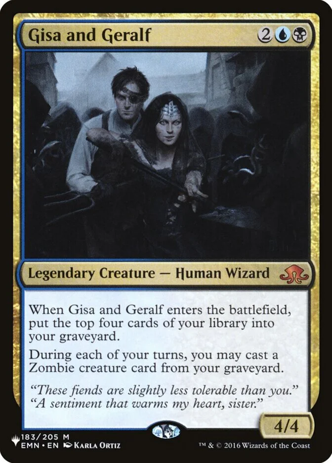 Gisa and Geralf [PLIST]