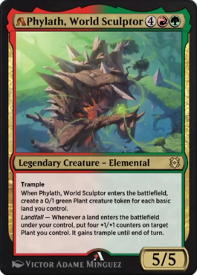 Phylath, World Sculptor <magic arena rebalanced> [ZNR]
