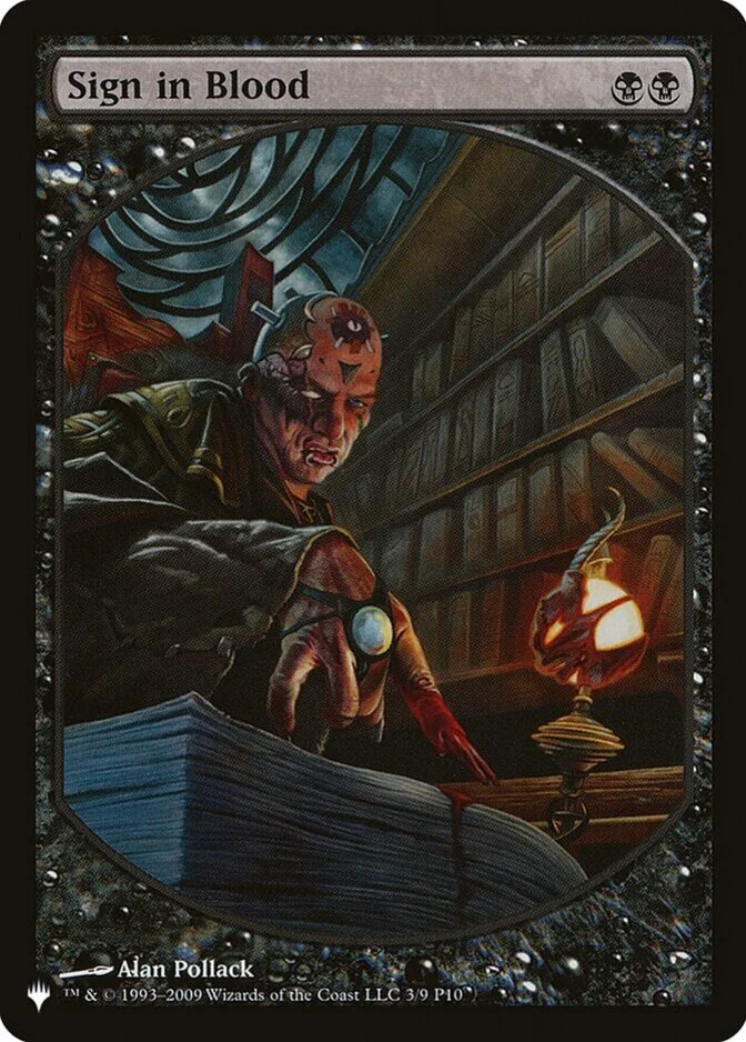 Sign in Blood [PLIST]