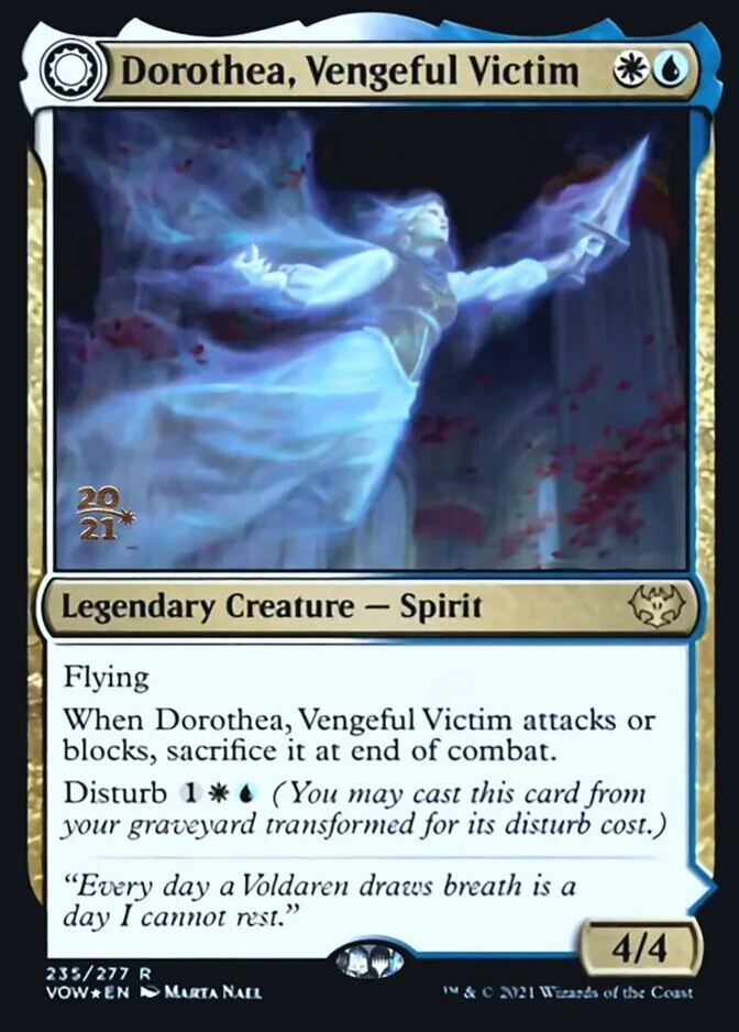 Dorothea, Vengeful Victim <prerelease> [VOW] (F)
