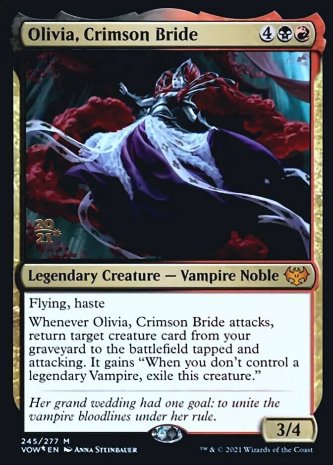Olivia, Crimson Bride <prerelease> [VOW] (F)