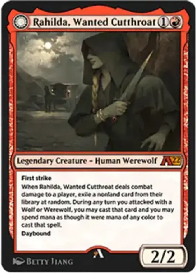 Rahilda, Wanted Cutthroat [Y22]