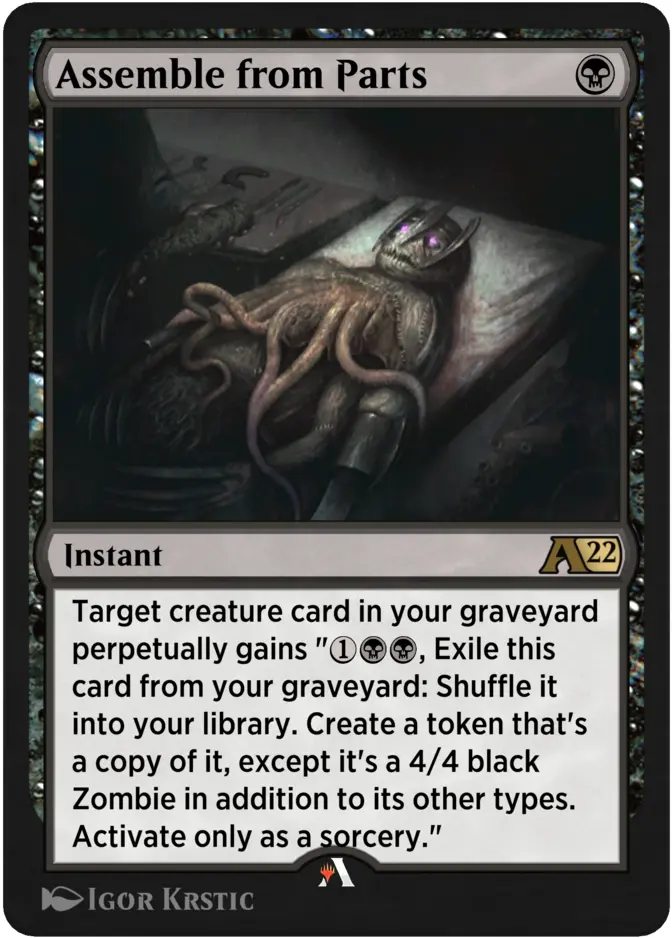 Assemble from Parts [Y22]