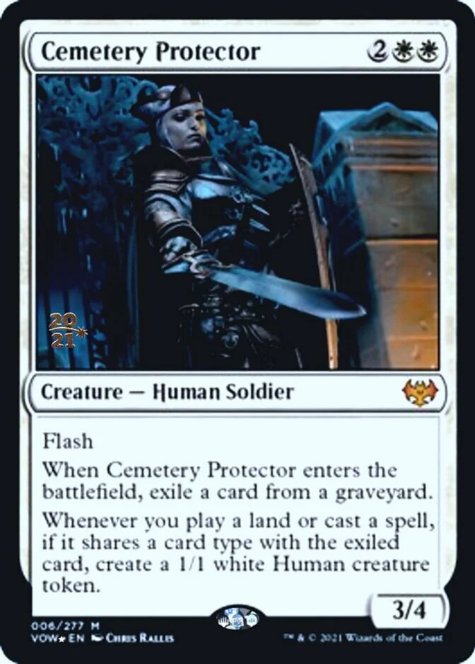 Cemetery Protector <prerelease> [VOW] (F)
