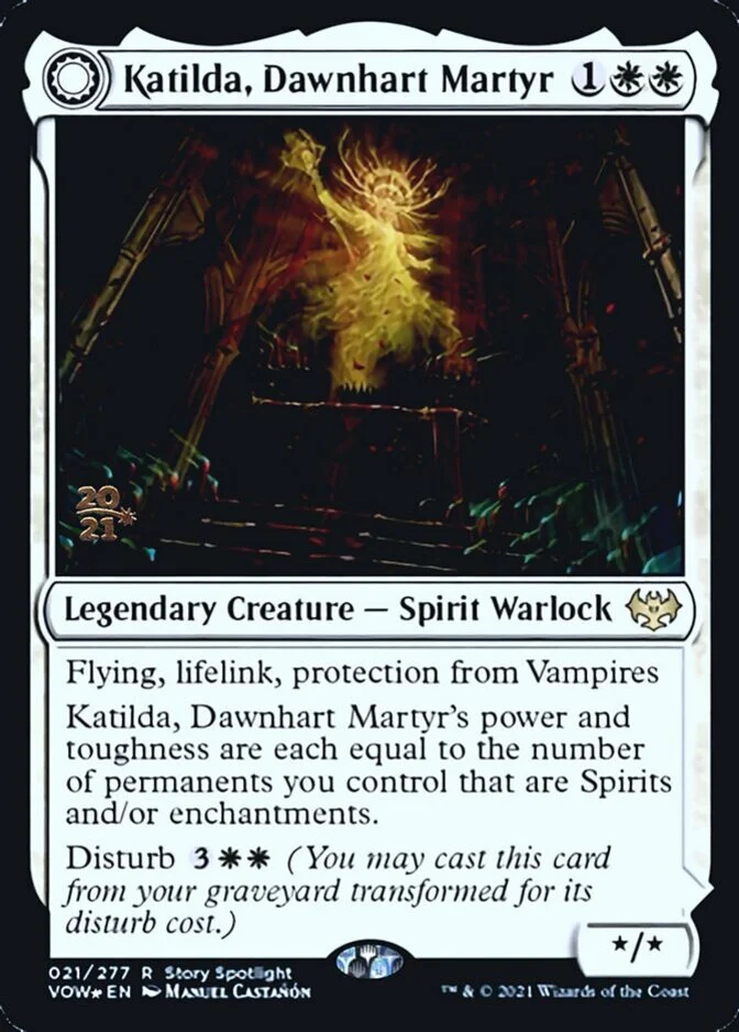 Katilda, Dawnhart Martyr <prerelease> [VOW] (F)