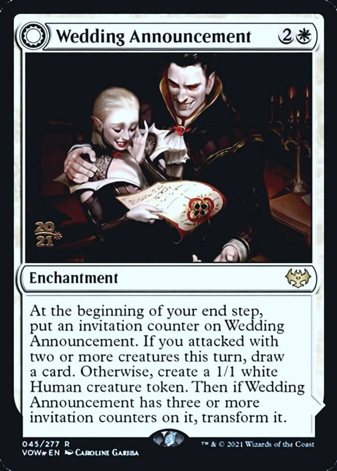 Wedding Announcement <prerelease> [VOW] (F)