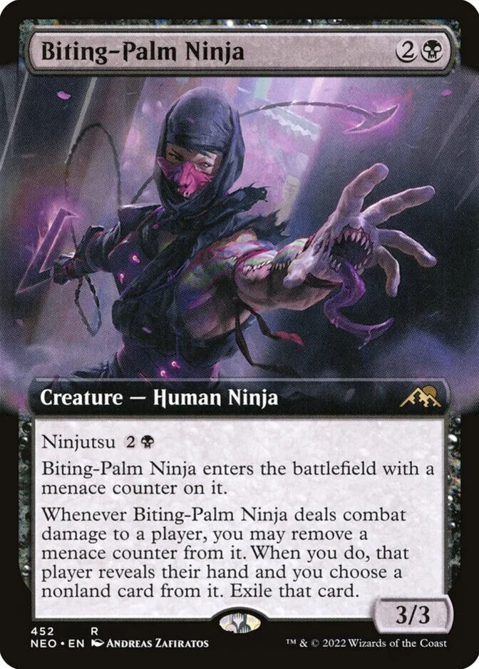 Biting-Palm Ninja <extended> [NEO]