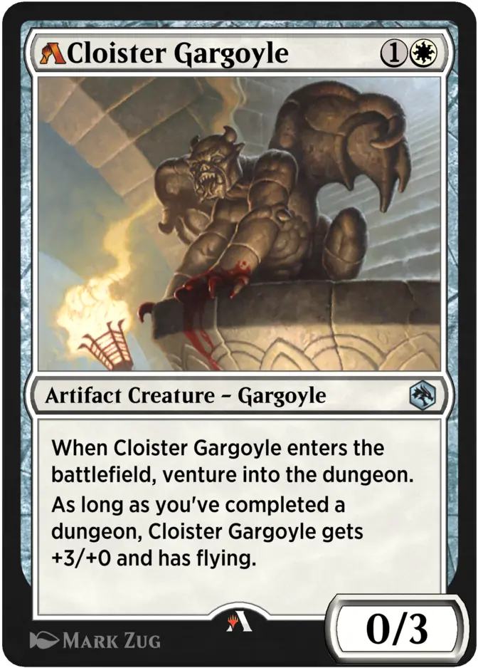 Cloister Gargoyle <magic arena rebalanced> [AFR]
