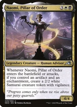 Naomi, Pillar of Order