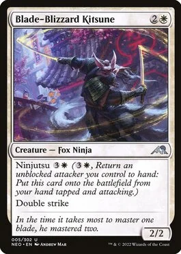 Blade-Blizzard Kitsune