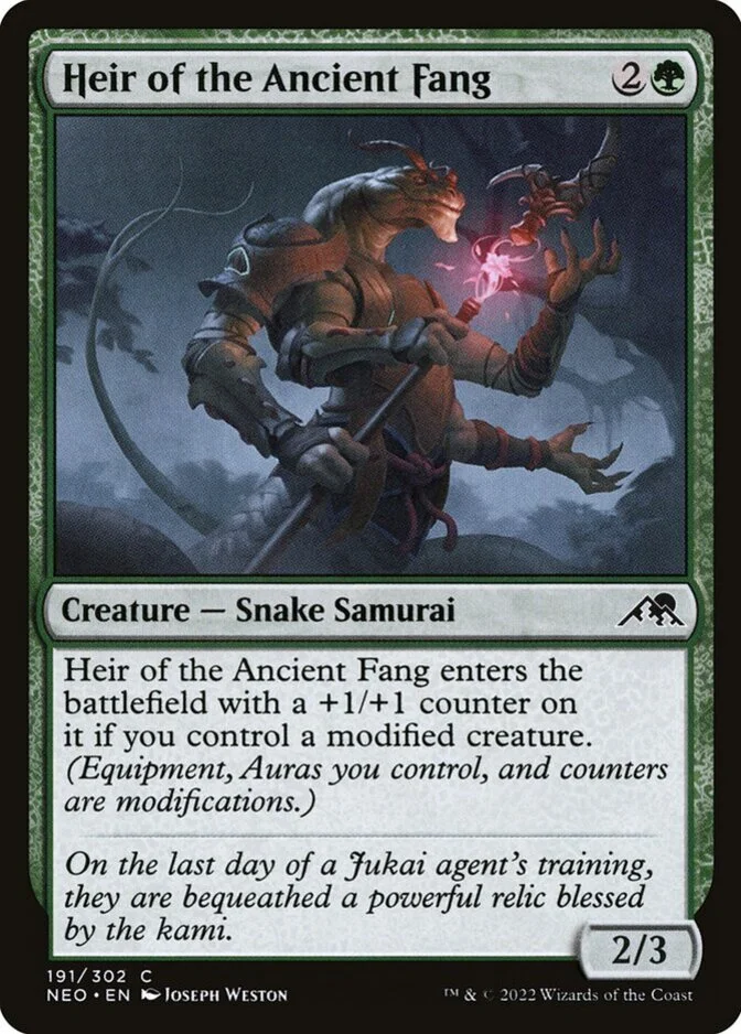 Heir of the Ancient Fang [NEO]