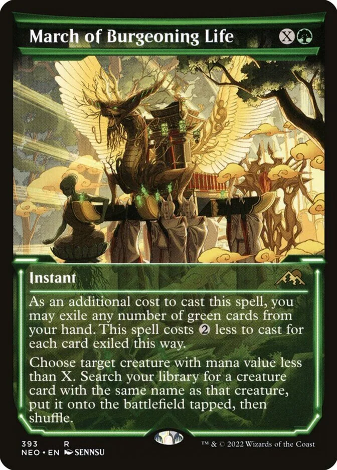 March of Burgeoning Life <showcase> [NEO]