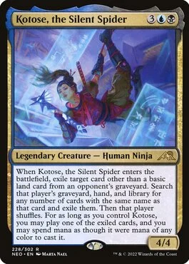 Kotose, the Silent Spider