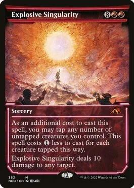 Explosive Singularity