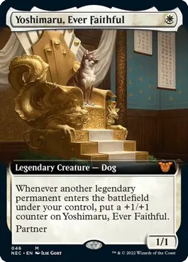 mtg yoshimaru commander deck Yoshimaru & Anara Visual Deck View