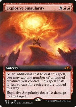 Explosive Singularity