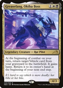 Greasefang, Okiba Boss