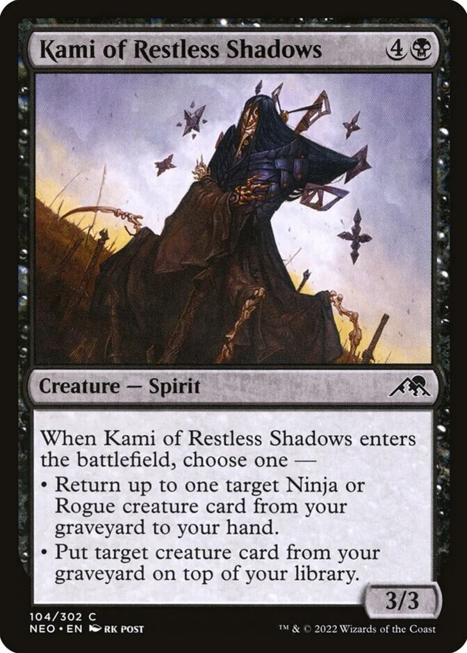 Kami of Restless Shadows [NEO]