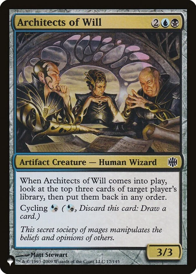 Architects of Will [PLIST]