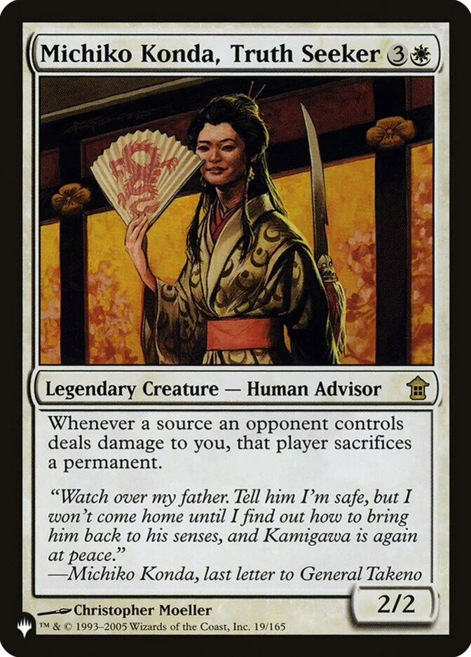 Michiko Konda, Truth Seeker [PLIST]