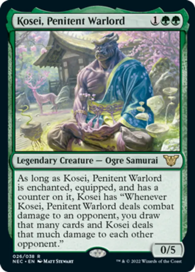 Kosei, Penitent Warlord [NEC]