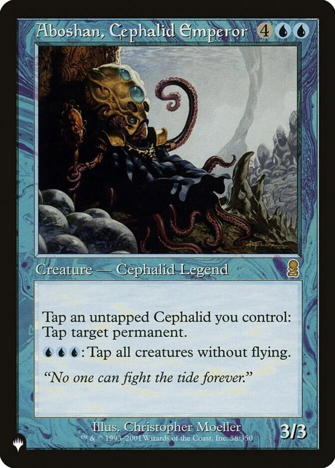 Aboshan, Cephalid Emperor [PLIST] (F)