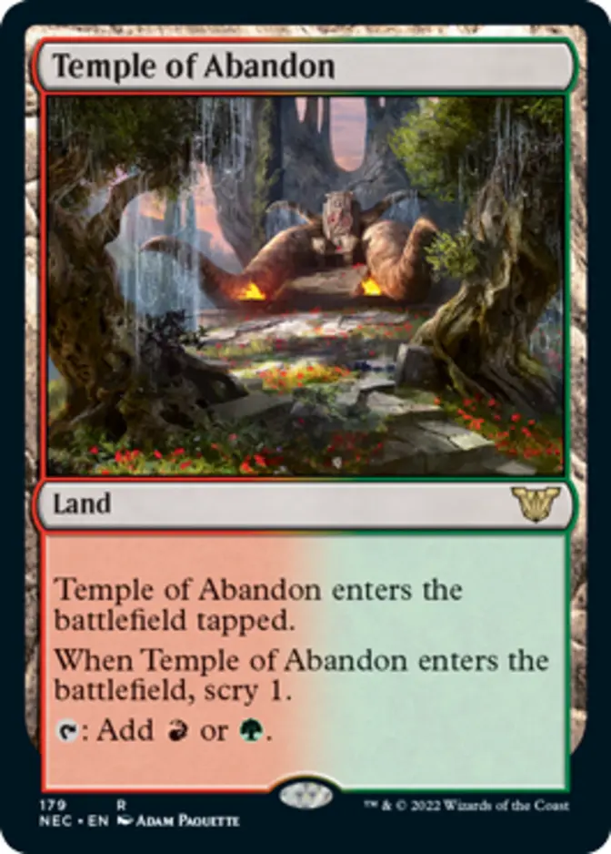 Temple of Abandon [NEC]
