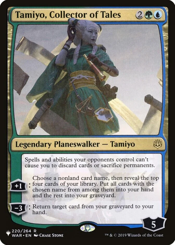 Tamiyo, Collector of Tales [PLIST] (F)