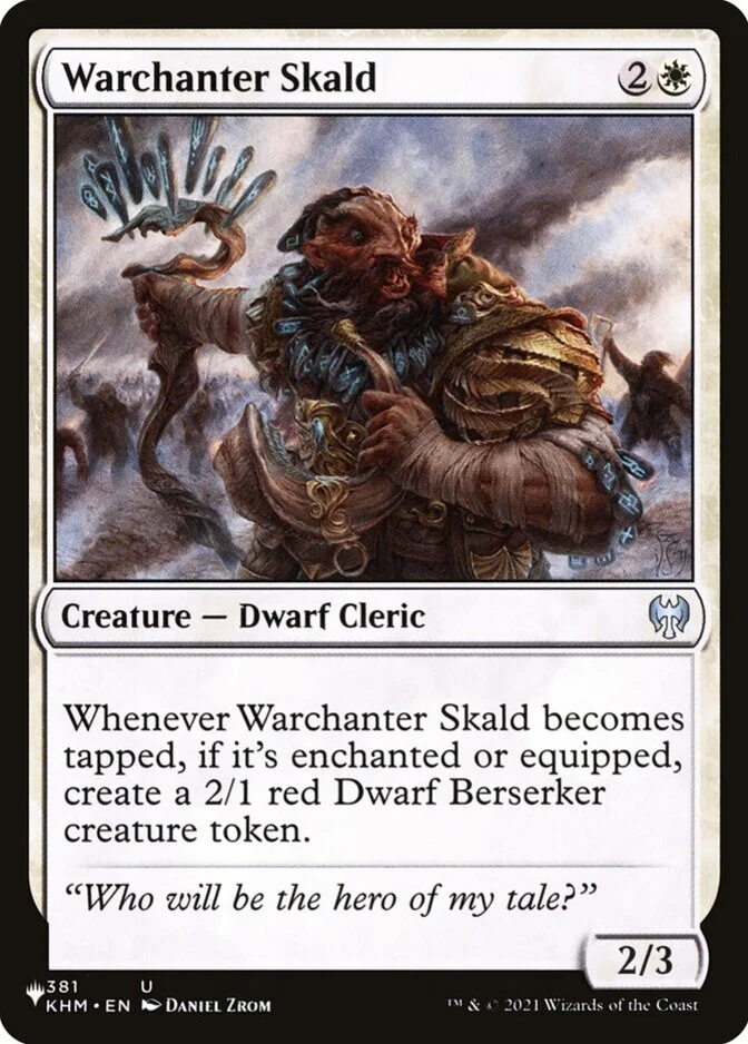 Warchanter Skald [PLIST] (F)