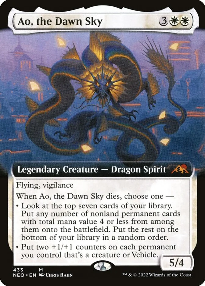 Ao, the Dawn Sky <extended> [NEO] (F)