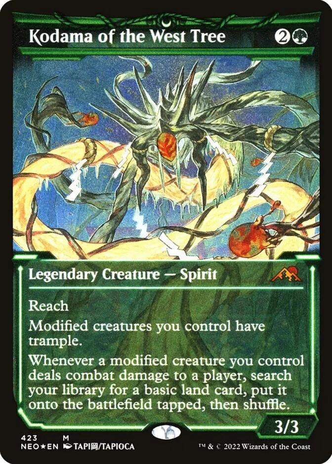 Kodama of the West Tree <foil-etched> [NEO] (FE)