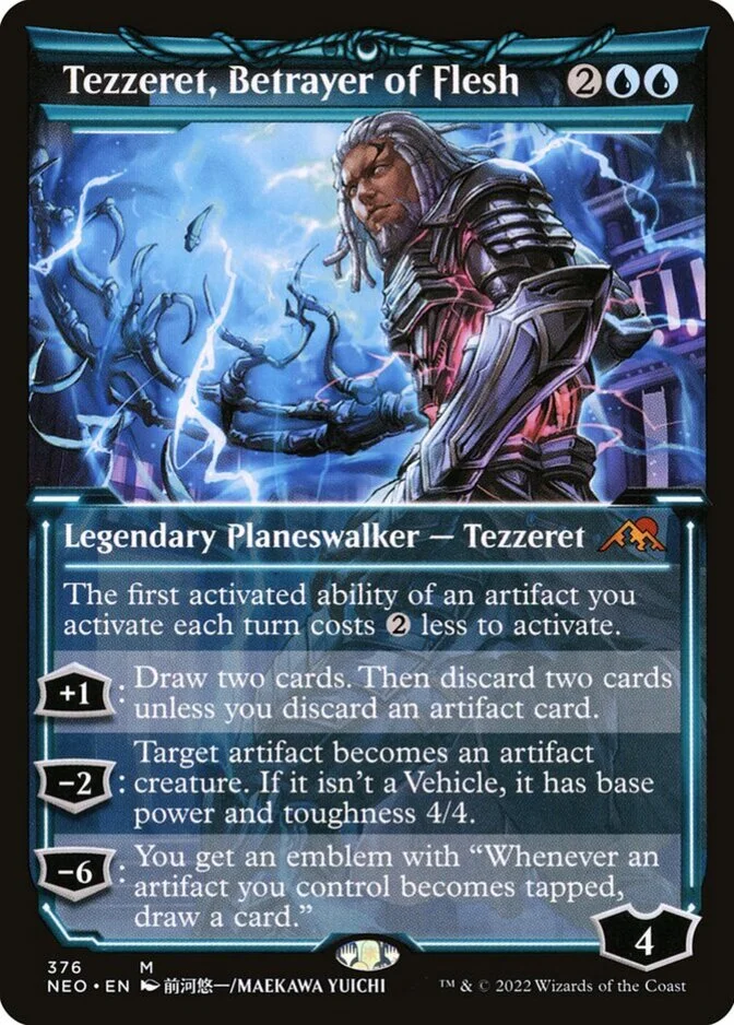 Tezzeret, Betrayer of Flesh <showcase> [NEO] (F)