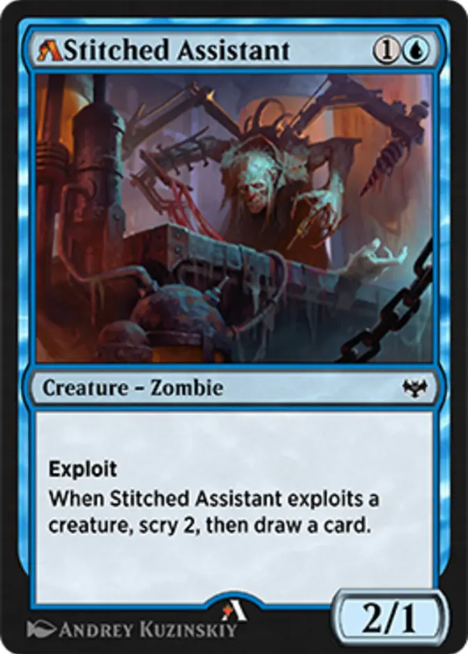 Stitched Assistant <magic arena rebalanced> [VOW]