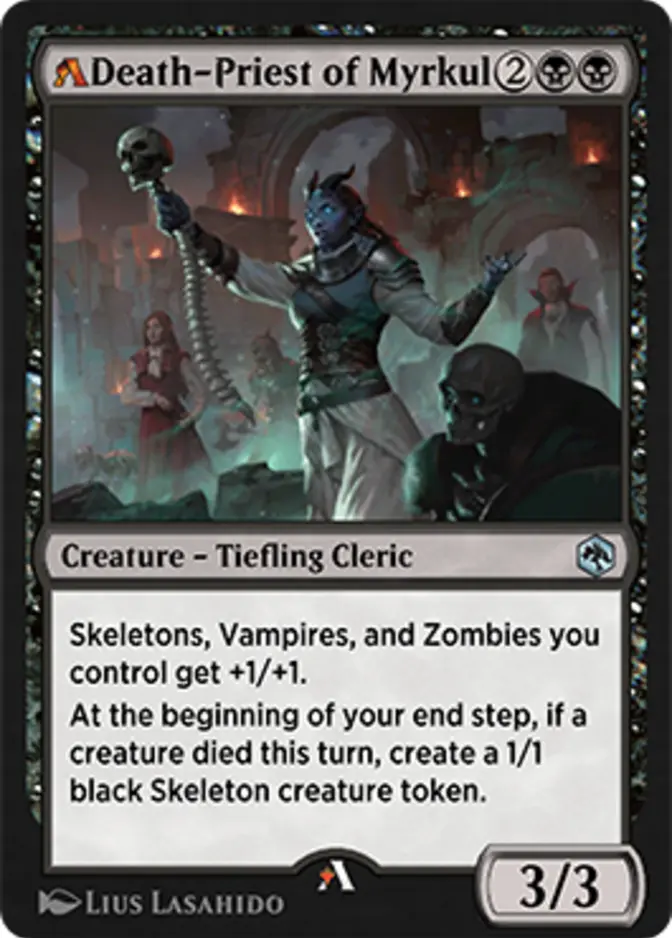 Death-Priest of Myrkul <magic arena rebalanced> [AFR]