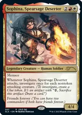 Sophina, Spearsage Deserter