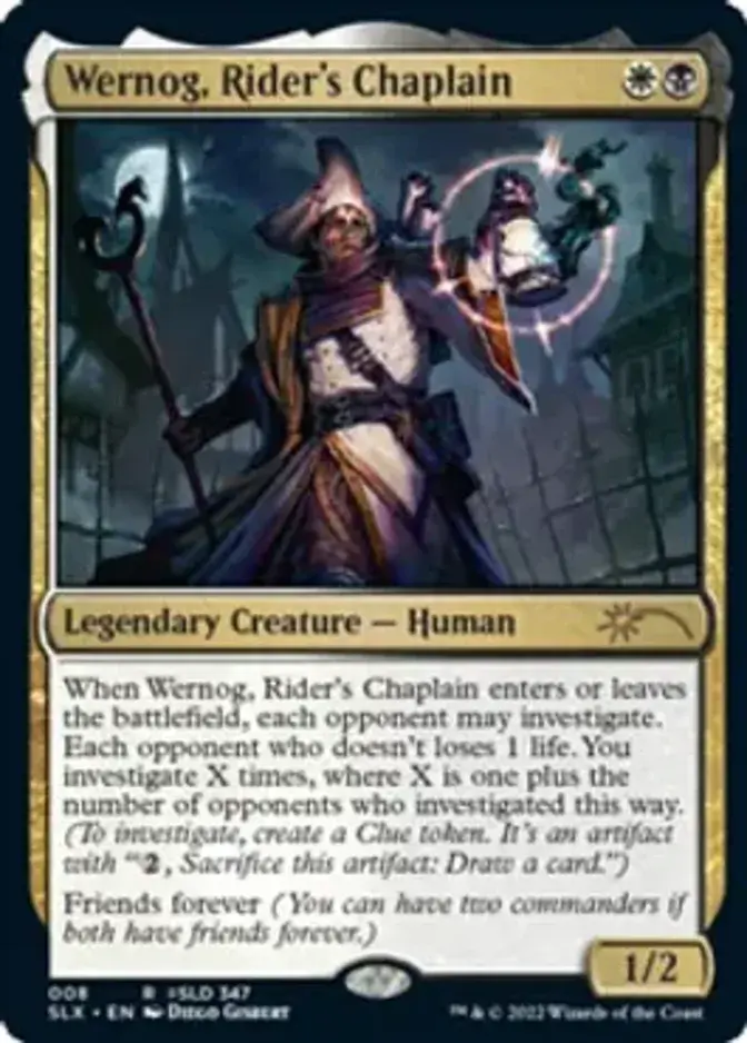 Wernog, Rider's Chaplain [SLX]