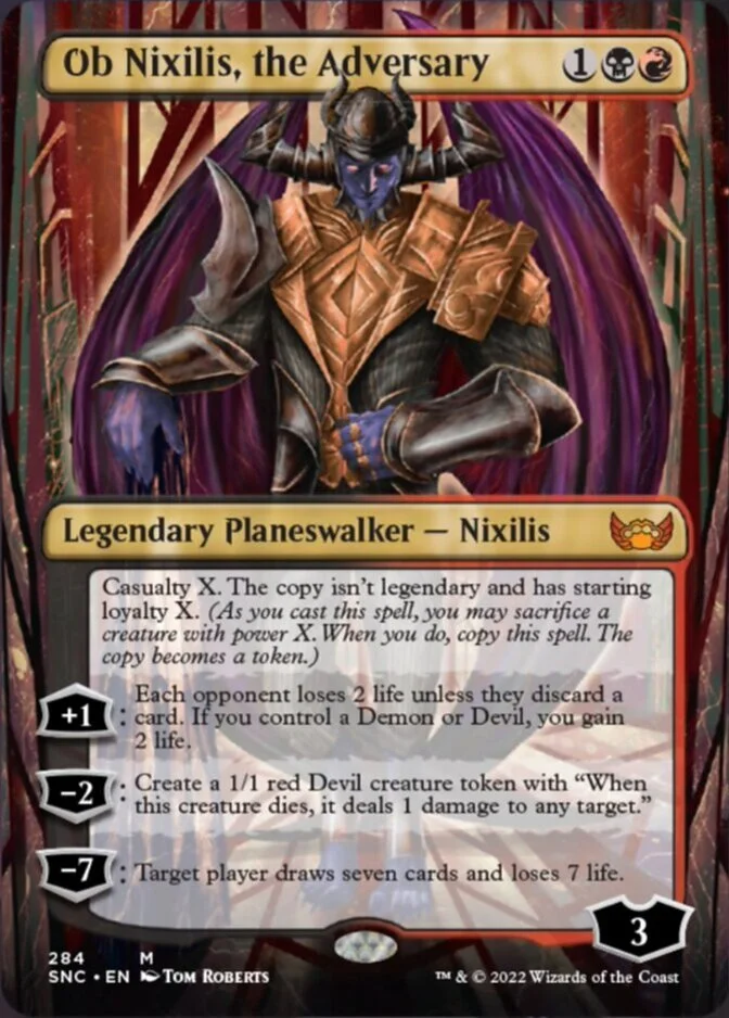 Ob Nixilis, the Adversary <borderless> [SNC]