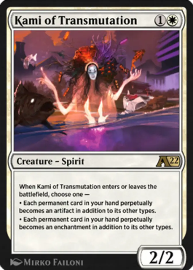 Kami of Transmutation [Y22]
