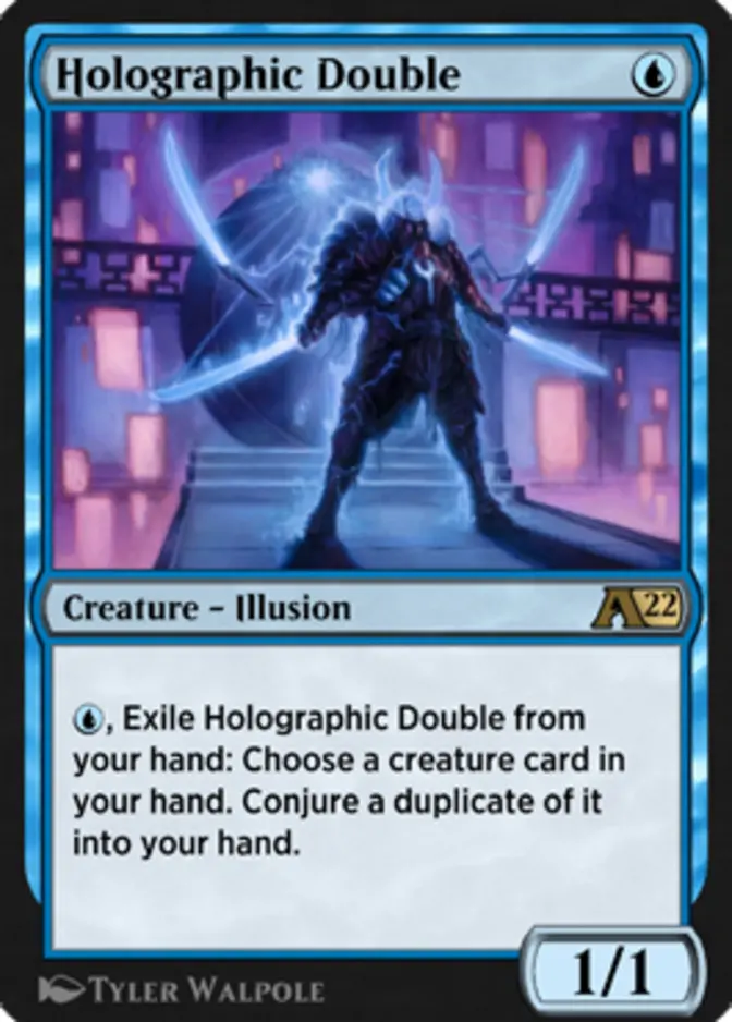 Holographic Double [Y22]
