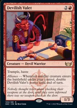 Devilish Valet