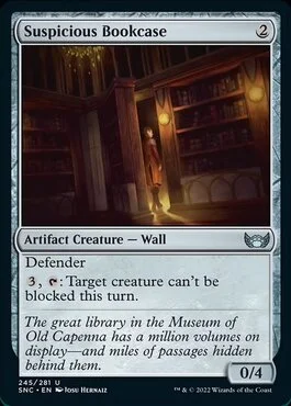 Suspicious Bookcase