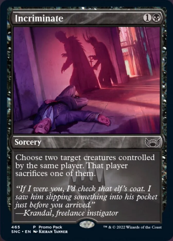 Incriminate <promo pack> [SNC]