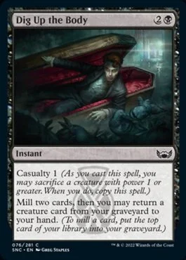 Dig Up the Body