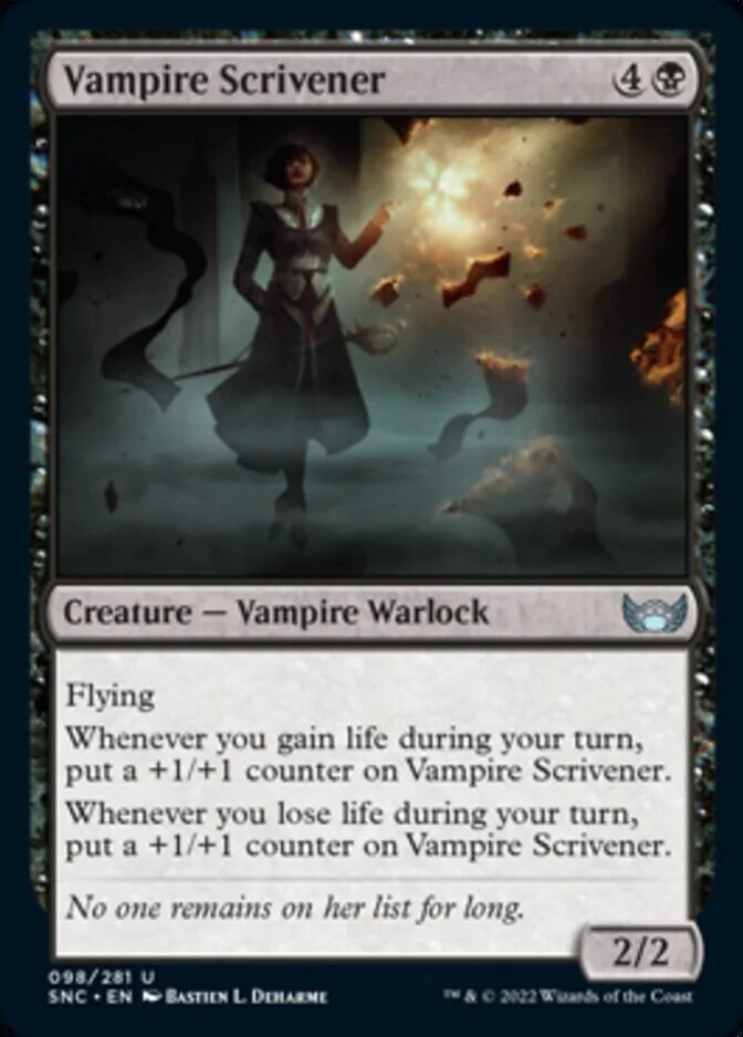 Vampire Scrivener [SNC]