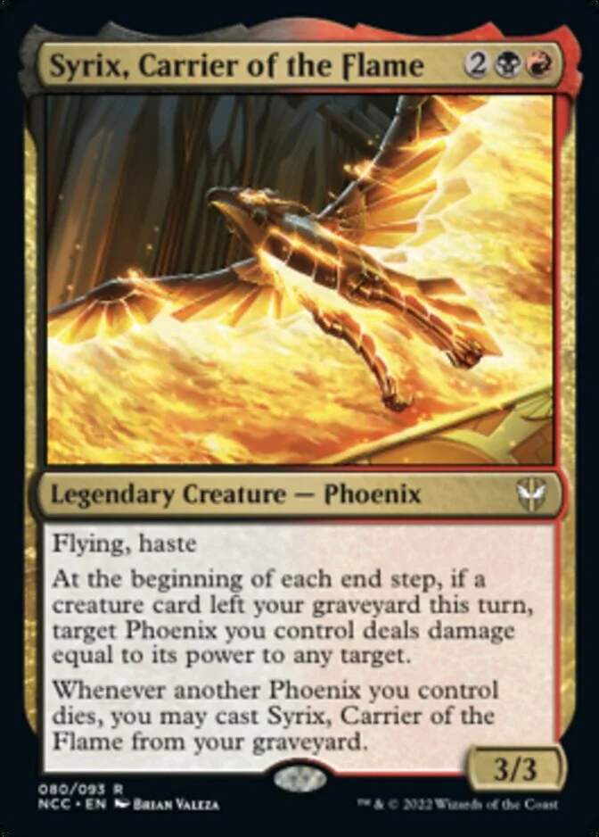 Syrix, Carrier of the Flame [NCC]